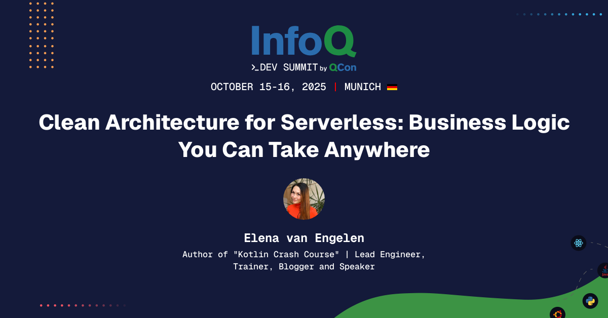InfoQ Dev Summit